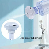 Humidificador de niebla portátil súper silencioso para oficina, dormitorio, automóvil y viajes: longitud ajustable, no necesita botella de agua; mejora