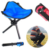 Portable Folding Triangle Stool – Compact Outdoor Chair for Camping, Beach & Fishing
