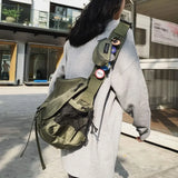 Unisex Nylon Casual Satchel Bag – Lightweight, Soft & Everyday-Ready Shoulder Bag