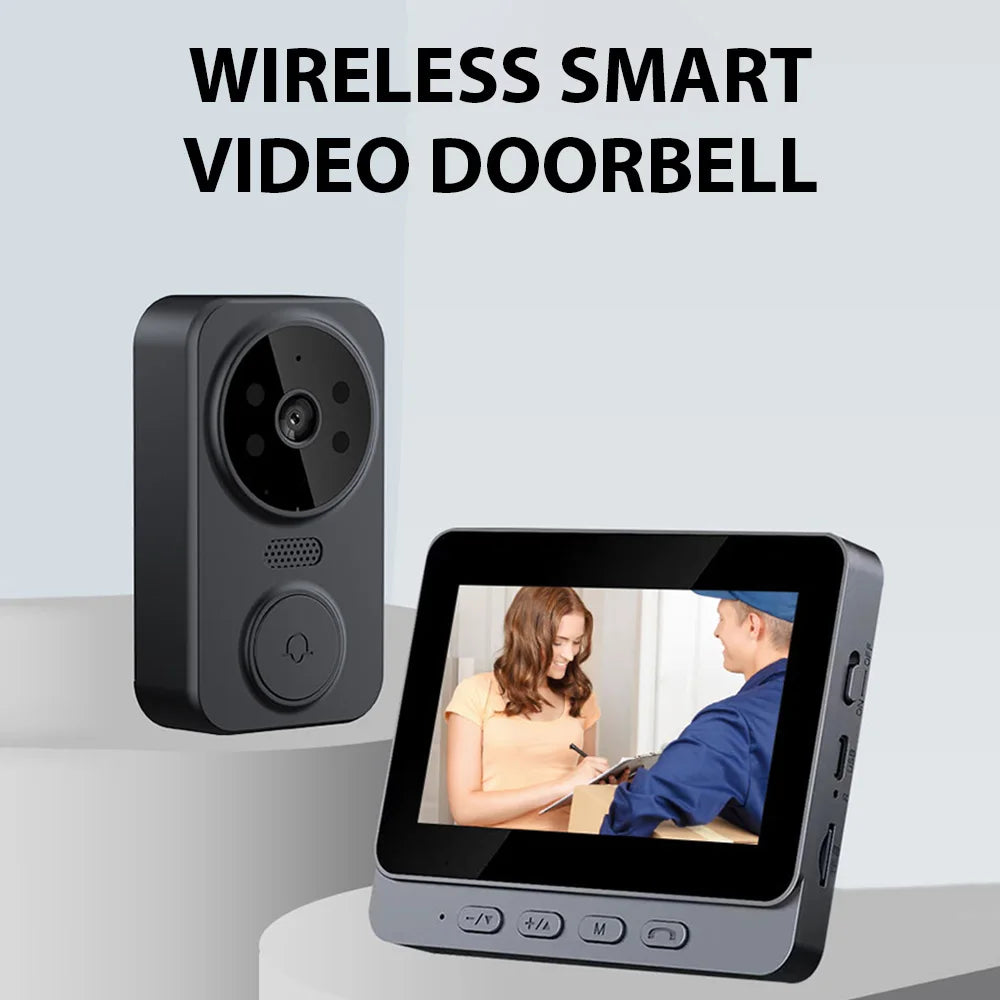 Timbre con video inteligente HD de 4,3