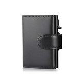 RFID Blocking Trifold Wallet for Men & Women – Slim Microfiber Leather Card Holder