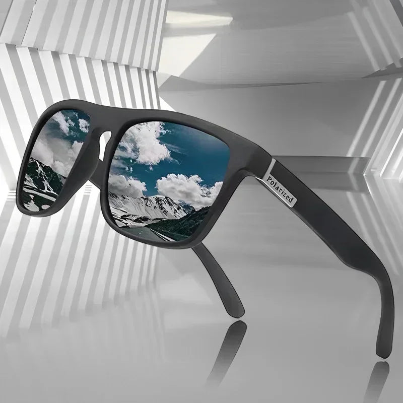 Men’s Polarized Fashion Sunglasses – UV Protection for Outdoor & Business Wear