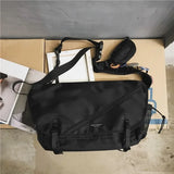 Unisex Nylon Casual Satchel Bag – Lightweight, Soft & Everyday-Ready Shoulder Bag