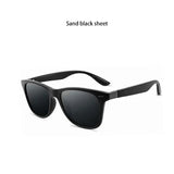 Gafas de sol polarizadas clásicas de moda para hombres y mujeres: gafas de sol cuadradas con protección UV400