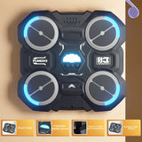 Smart Music Boxing Machine with Lights – Wall-Mounted Reflex Trainer for Kids & Teens