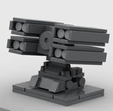 Futuristic Spaceship Building Blocks – Sci-Fi Weapon Module DIY Kit