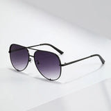 Retro Double Beam Toad Mirror Sunglasses – Unisex Metal Frame with UV400 Protection