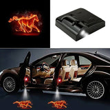 Universal LED Car Door Welcome Light - Wireless Ghost Shadow Projector with Custom Logo