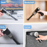 120W Cordless Vacuum Cleaner - 98800Pa Wet/Dry Handheld for Car & Home