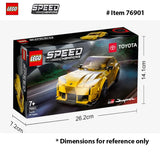 Toyota GR Supra Building Set – Speed Champions Sports Car Toy