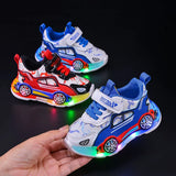 Striped Anti-Slip Casual Sneakers for Kids – Unisex Hook & Loop Shoes for Boys & Girls (Ages 4–6)