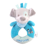 Plush Elephant Baby Rattle Toy – Soft Teether & Musical Hand Bell for Newborns