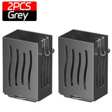 Caja de almacenamiento de cubiertos para montar en la pared: soporte para utensilios de cocina y palillos 