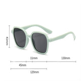 Gafas de sol envolventes para niños con protección UV400: divertidas, elegantes y que protegen los ojos