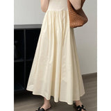 Women's Knit Maxi Vest Dress - Slim Fit Sleeveless Tank Dress in Pink & Black