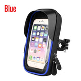 Motorcycle Handlebar Bag Phone Holder – Universal Waterproof Touchscreen Holder for 4.5-6.4 Inch Phones
