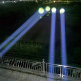 High-Power Rechargeable LED Flashlight – Long-Range Zoom Torch for Outdoor & Emergency Use