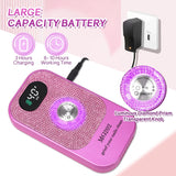 Rechargeable 40000RPM Electric Nail Drill Machine for Acrylic and Gel Nails