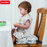 INSULAR Adjustable Kids Booster Seat – Comfortable & Safe Dining Cushion