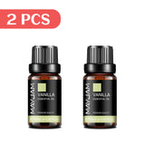 Pure Plant Extract Essential Oils Set – 10ml Bottles for Diffusers, Spa & DIY Use