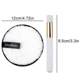 Kit completo de limpieza de pestañas y maquillaje: suave y eficaz para uso diario