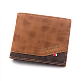 Personalized Men's Slim Wallet – Engraved Name Card Holder with Photo Insert & Money Clip