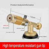 Portable Butane Gas Torch – Adjustable Flame Outdoor Cooking & Welding Tool