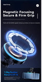 Essager RGB Magnetic Car Phone Holder – 15W Qi Wireless Charger & Magsafe Mount for iPhone & Samsung