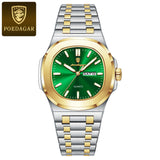 Men's Luxury Military Watch – Stainless Steel, Waterproof, Luminous, Date & Week Display