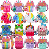 Kawaii Pop Fidget Squeeze Toy – Soft Push Bubble Sensory Toy for Stress Relief