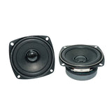 Portable Stereo Metal Speakers – Dual Full-Range Sound System for Home Use