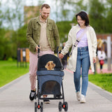 Lightweight Folding Pet Stroller – Travel in Comfort & Style
