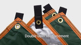 Lona impermeable para acampar: toldo ultraligero para exteriores y carpa para playa, jardín y senderismo 