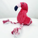 Animal-Shaped Squeaky Plush Dog Toy – Bite-Resistant Interactive Toy for Puppies and Dogs