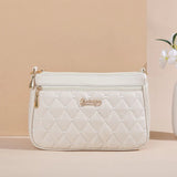 Elegante cartera de piel sintética: bolso de mano elegante y versátil para mujer