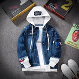 Men's Casual Denim Jacket with Cotton Lining – Stylish & Comfortable Outerwear for Spring & Autumn