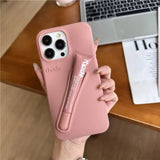 Estuche Rhode para iPhone 13, 14 y 15: funda de silicona suave para brillo de labios y lápiz labial, diseño mate y antideslizante