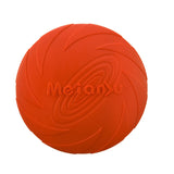 Durable Silicone Flying Disc - Chew-Resistant Dog Toy for Outdoor Play