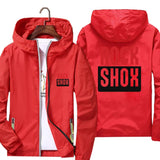 RockShox MTB Windbreaker Jacket – Waterproof Cycling Hoodie for Men & Women