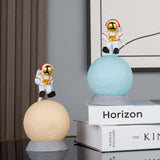 Astronaut Moon Night Light - Floating LED Desk Lamp with USB Charging