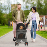 Lightweight Folding Pet Stroller – Travel in Comfort & Style