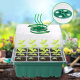Seed Starter Tray with Full Spectrum Grow Light for Indoor Gardening
