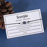Trendy Unisex Stone Charm Bracelet – Stylish Rope Chain Jewelry