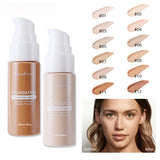 Liquid Foundation with Full Coverage – Easy Application & Long-Lasting Finish