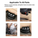 6-Head Deep Tissue Massage Gun for Neck, Back & Full Body Pain Relief