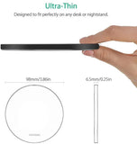 Ultra-Slim Fast Wireless Charger Pad with LED Indicator & Type-C Cable – 30W High-Speed Charging for iPhone, Samsung & Qi Devices