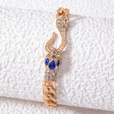 Pulsera de moda con dijes de animales dorados: elegante joyería de aleación de zinc para mujeres