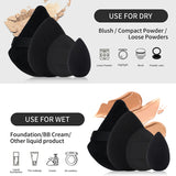 12-Piece Makeup Puff & Blending Sponge Set – Flawless Application for All Beauty Needs