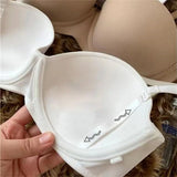 Push-Up Bra with Underwire for Women - Comfortable 3/4 Cup Invisible Bra