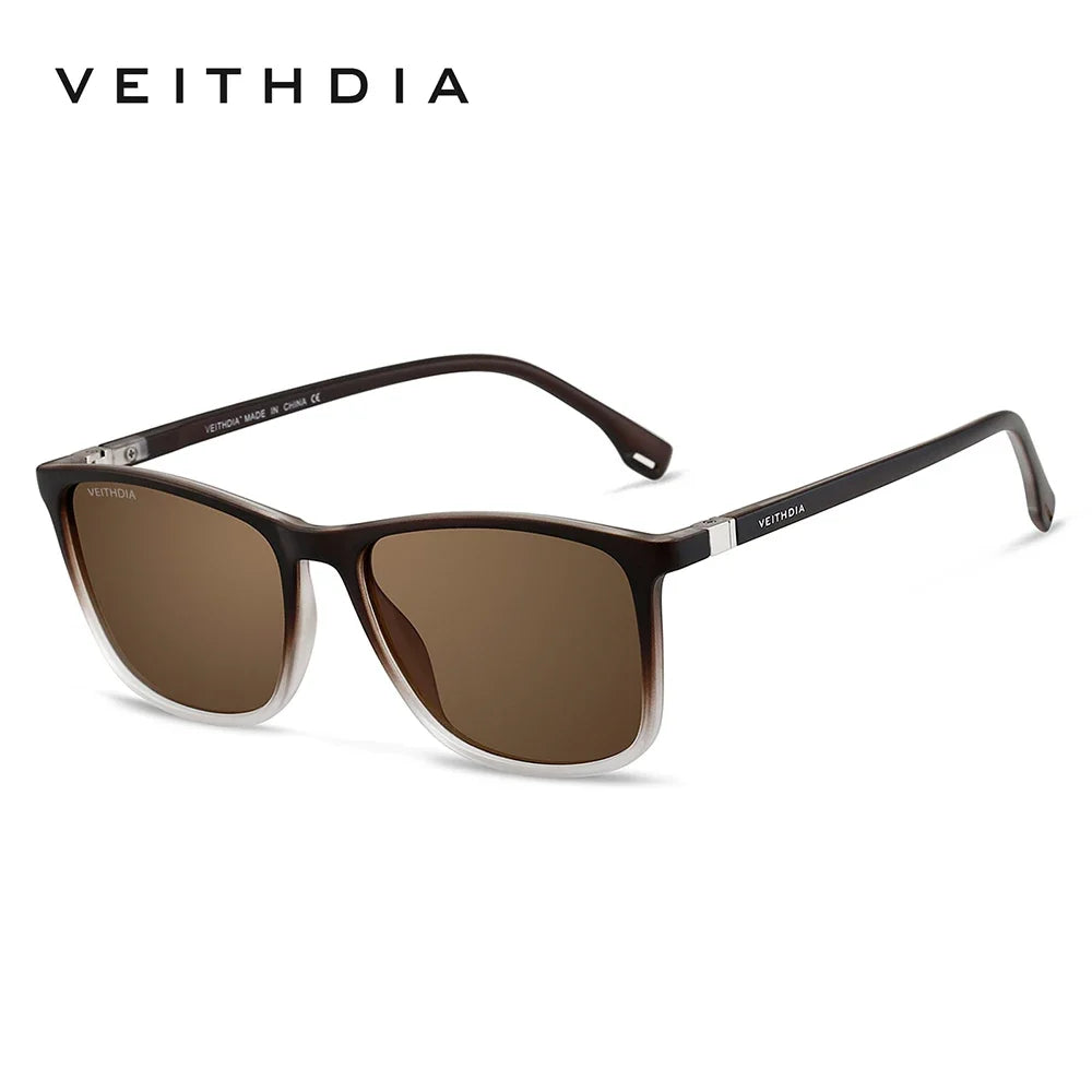 Retro TR90 Polarized Sunglasses – UV400 Protection for Men and Women